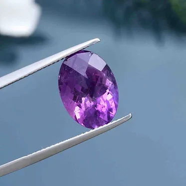 Natural Amethyst (Kathela) 4.68 Carat – Certified Natural Gemstone