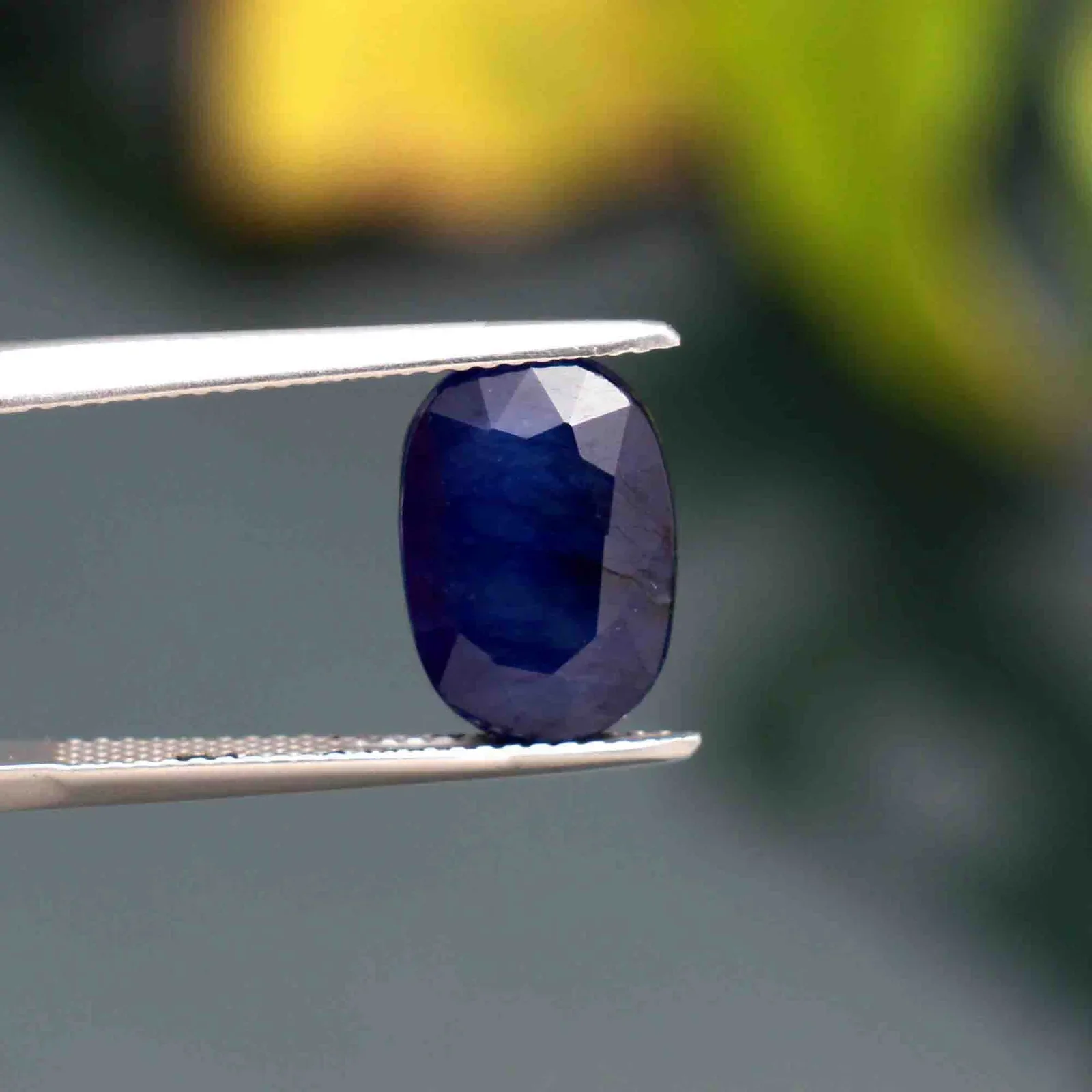 Natural Blue Sapphire (Neelam) 8.27 Carat – for Saturn – image 2