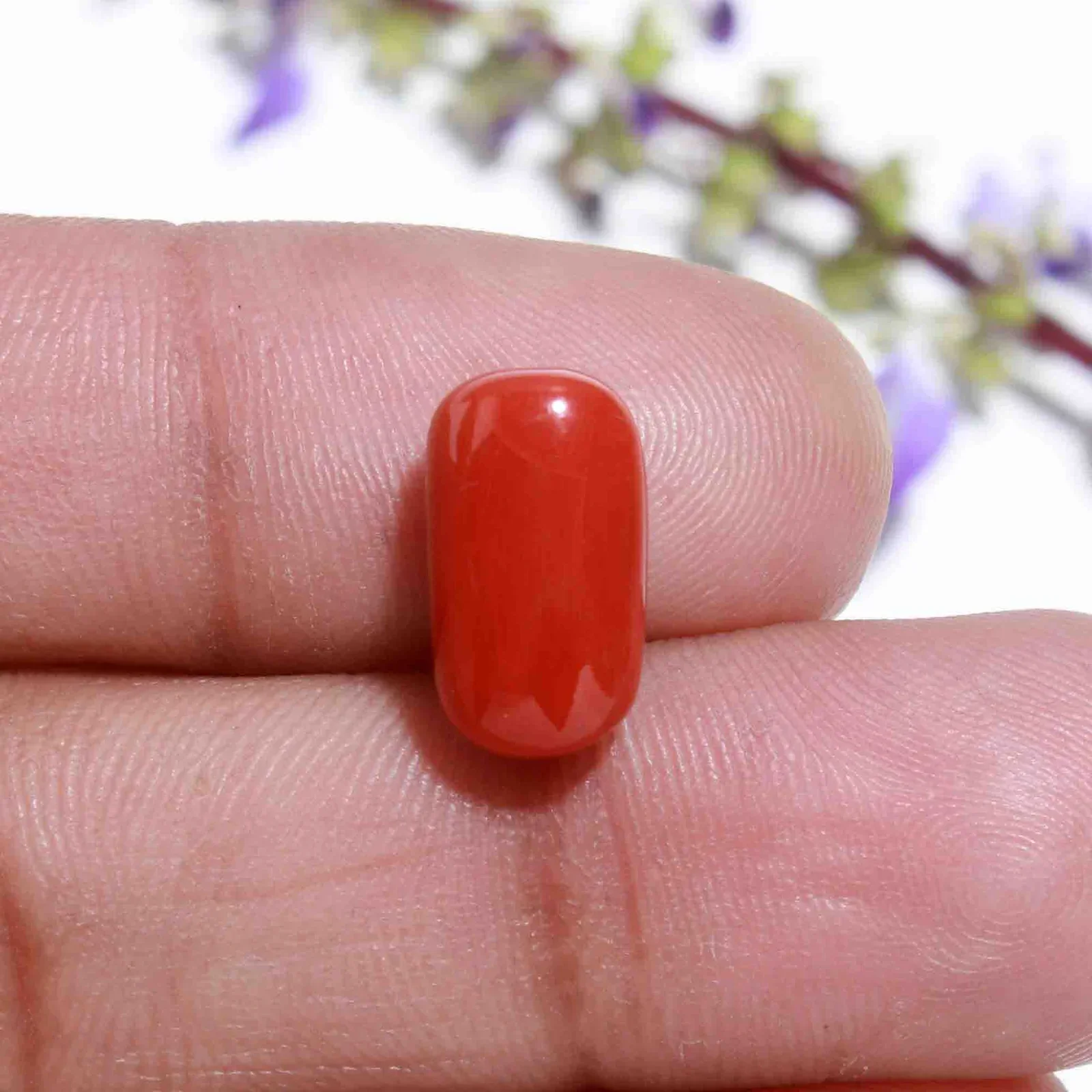 Natural Red Coral (Moonga) 4.5 Carat – for Mars – image 2