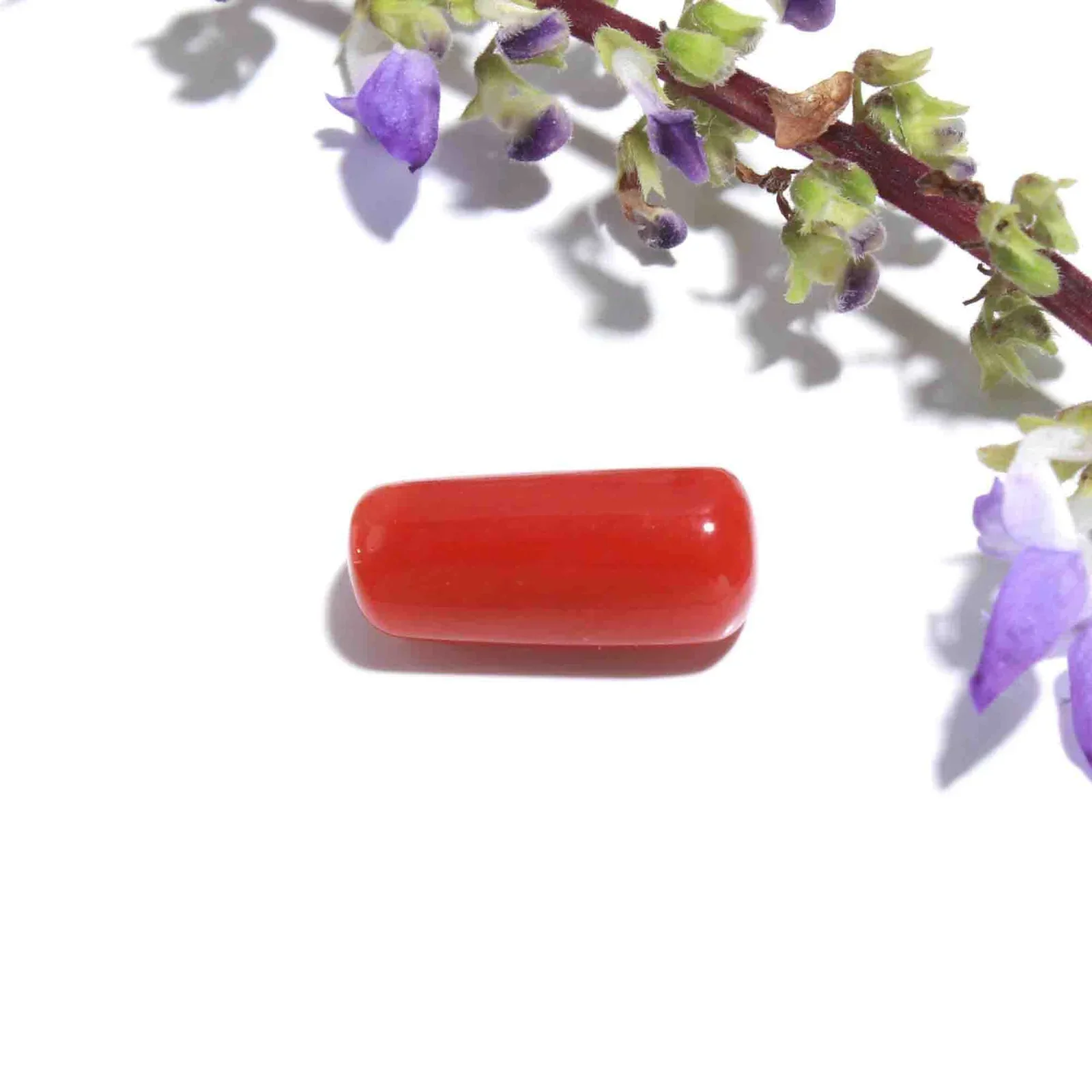 Natural Red Coral (Moonga) 4.82 Carat – for Mars – image 1