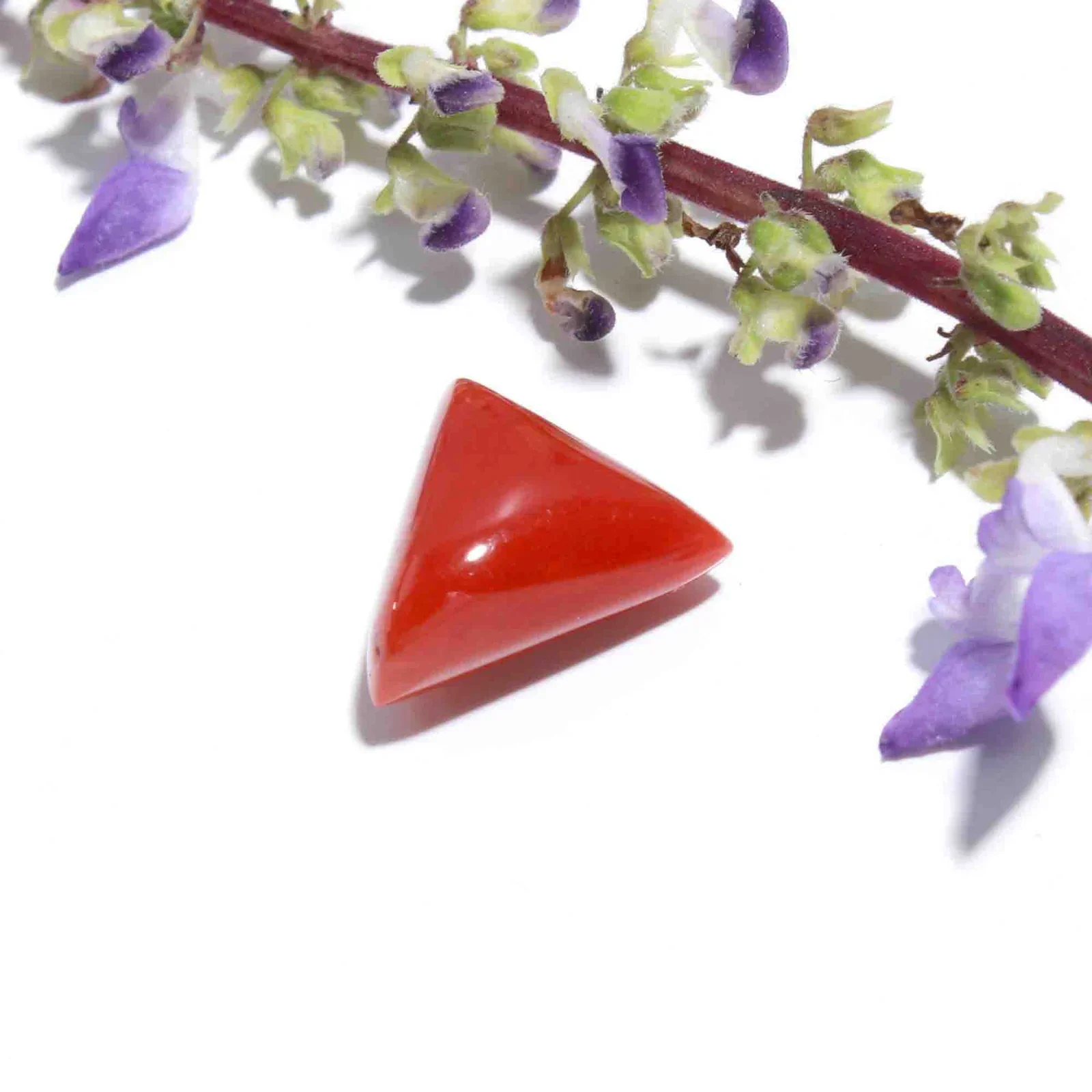 Natural Red Coral (Moonga) 4.05 Carat – for Mars – image 1