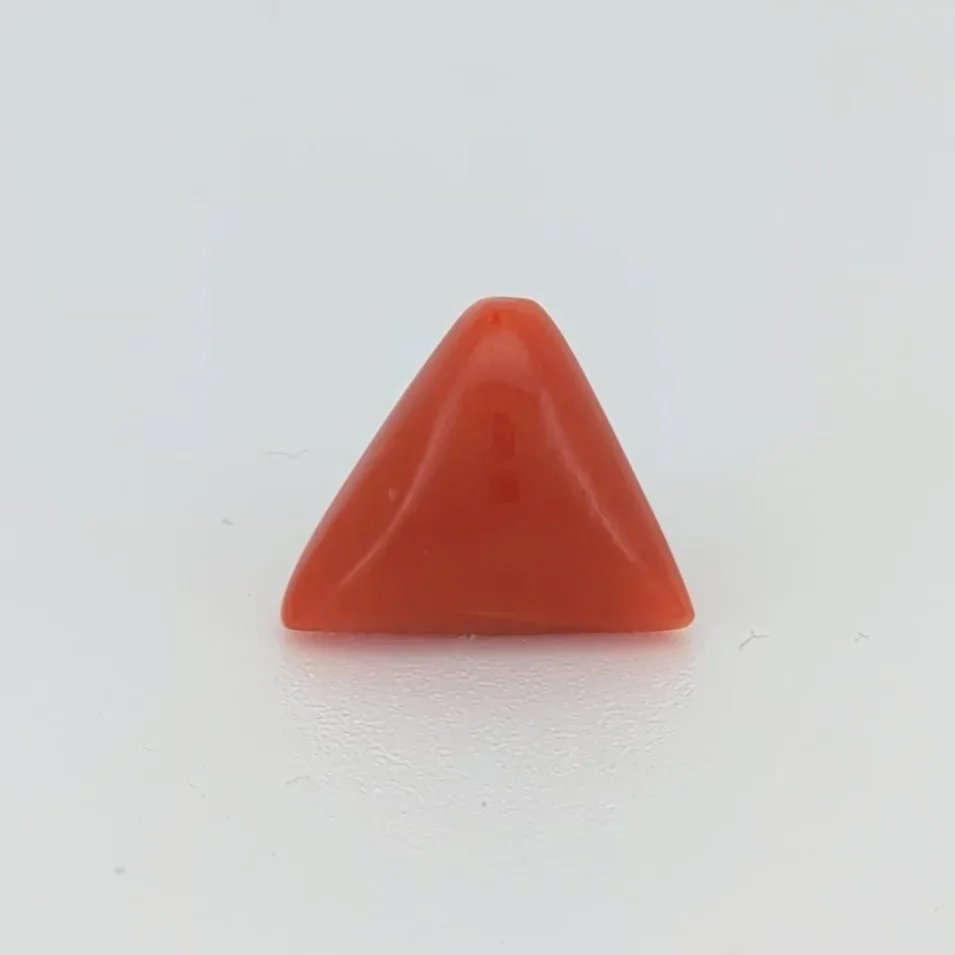 Natural Red Coral (Moonga) 4.65 Carat – for Mars – image 1