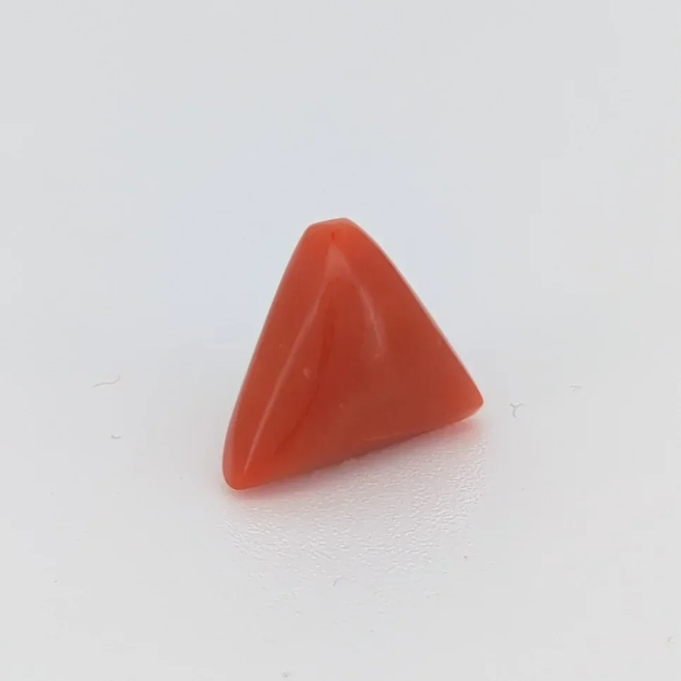 Natural Red Coral (Moonga) 4.65 Carat – for Mars – image 3