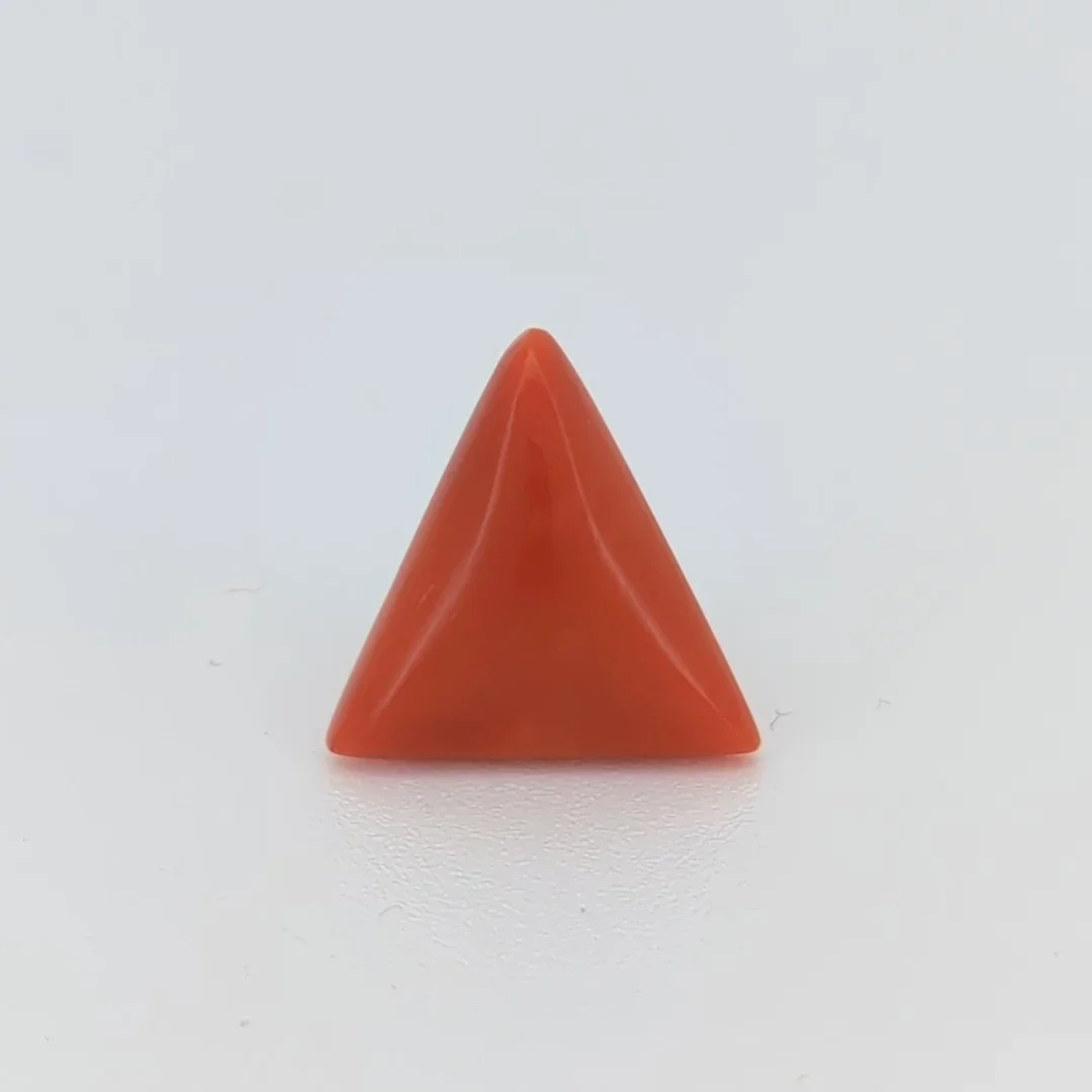 Natural Red Coral (Moonga) 4.83 Carat – for Mars – image 1