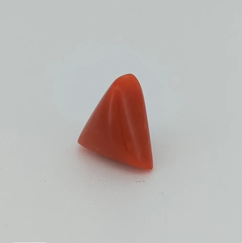 Natural Red Coral (Moonga) 4.68 Carat – for Mars – image 2