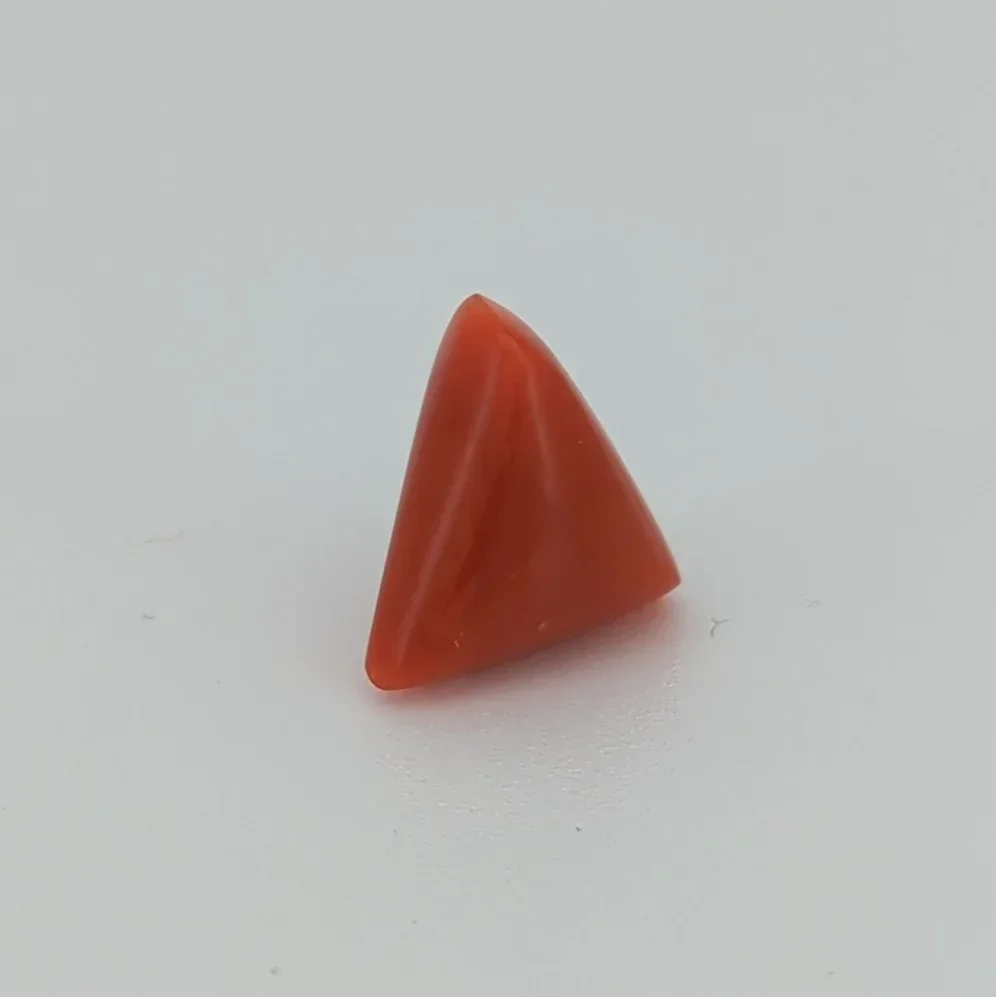 Natural Red Coral (Moonga) 4.68 Carat – for Mars – image 3