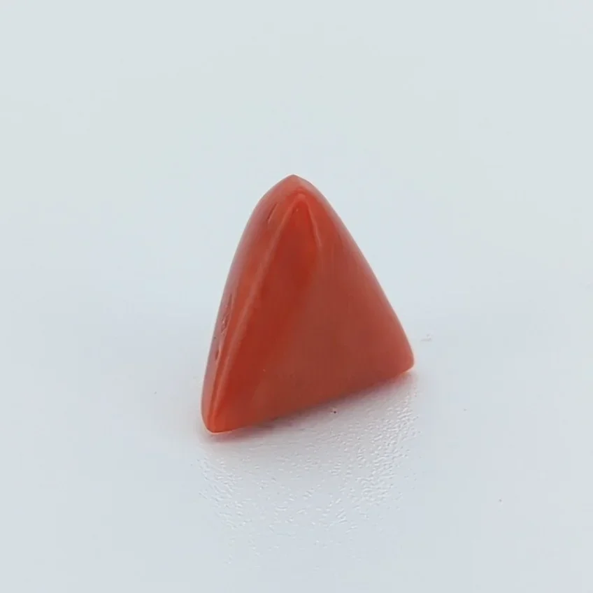 Natural Red Coral (Moonga) 4.15 Carat – for Mars – image 3