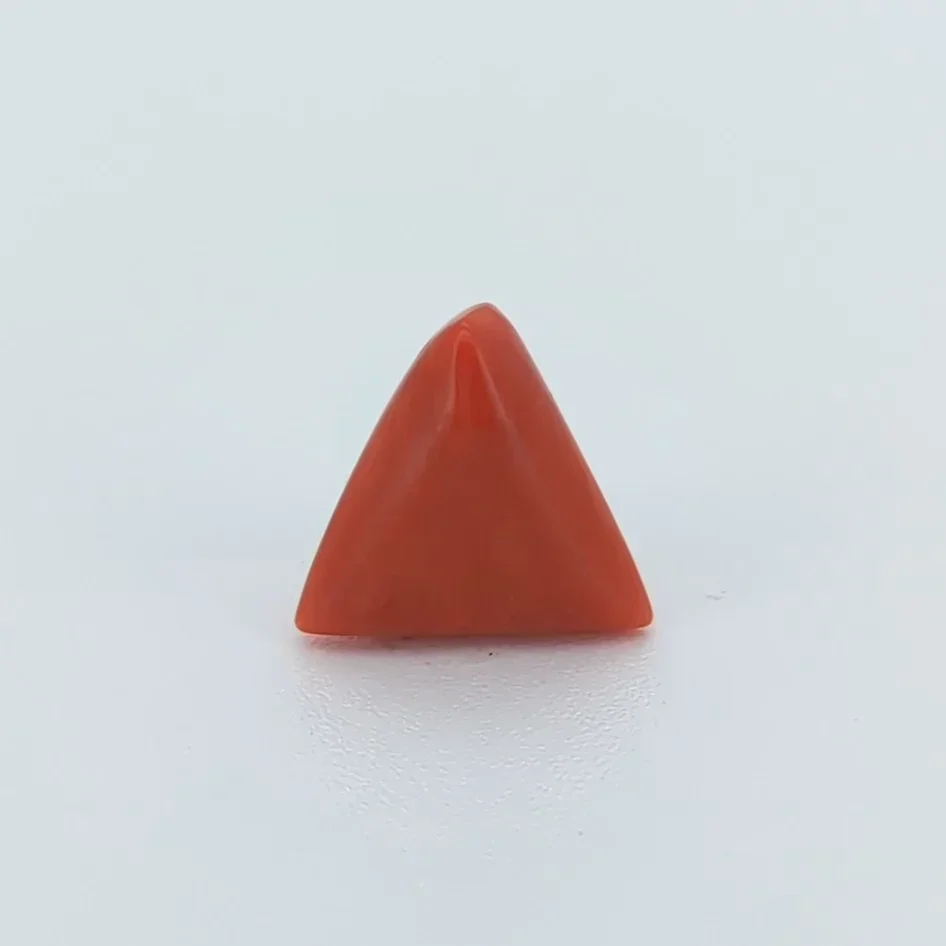 Natural Red Coral (Moonga) 4.15 Carat – for Mars – image 1