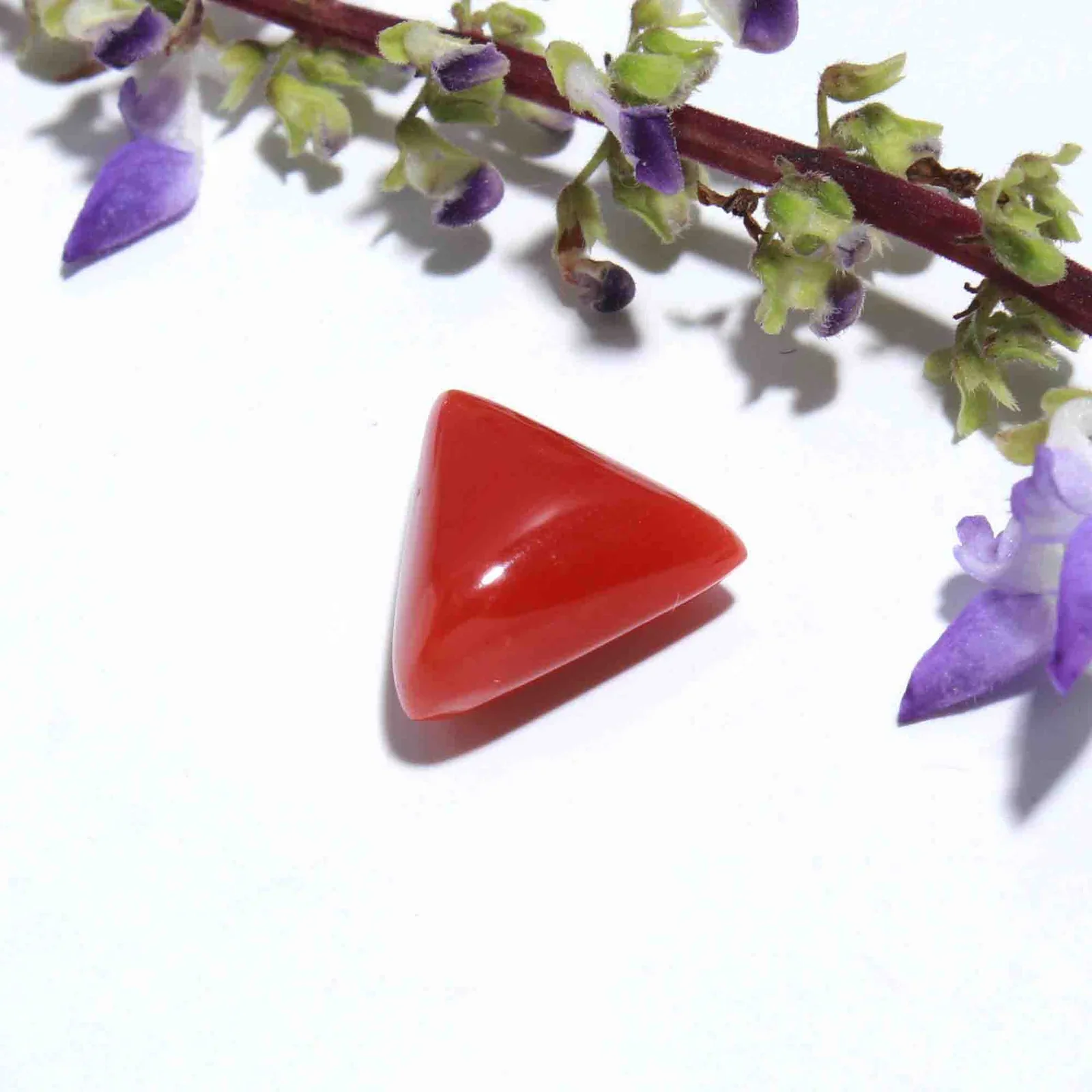 Natural Red Coral (Moonga) 4.45 Carat – for Mars – image 1