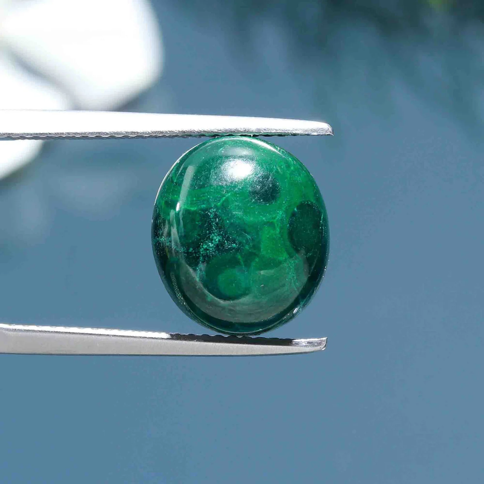 Natural Malachite (Malachite) 11.7 Carat – Certified Natural Gemstone – image 2