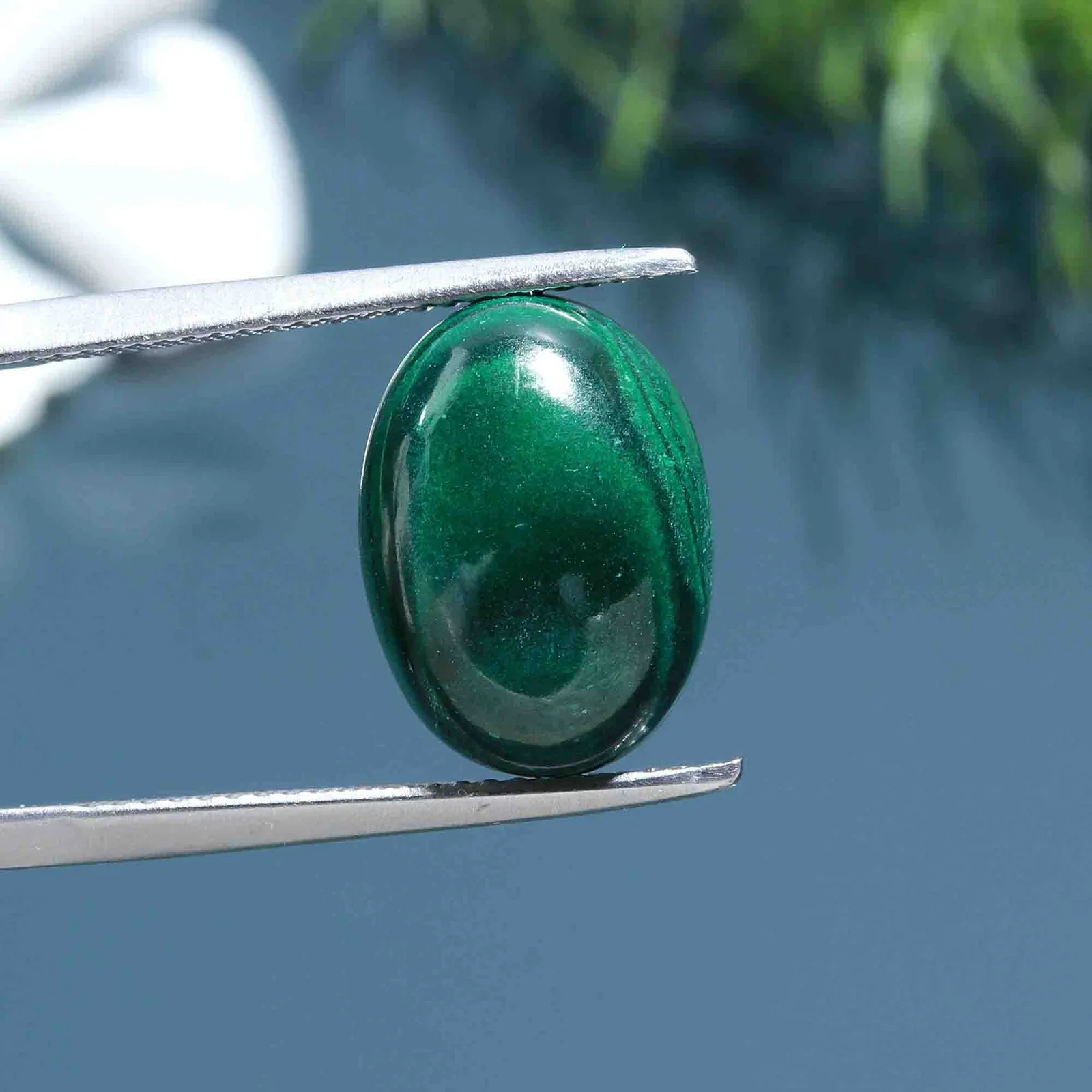 Natural Malachite (Malachite) 8.57 Carat – Certified Natural Gemstone – image 2
