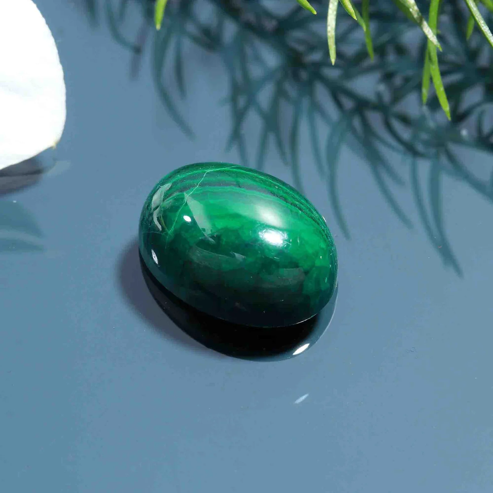 Natural Malachite (Malachite) 8.3 Carat – Certified Natural Gemstone – image 1