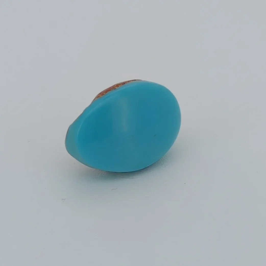 Natural Turquoise (Firoza) 3.82 Carat – Certified Natural Gemstone – image 3