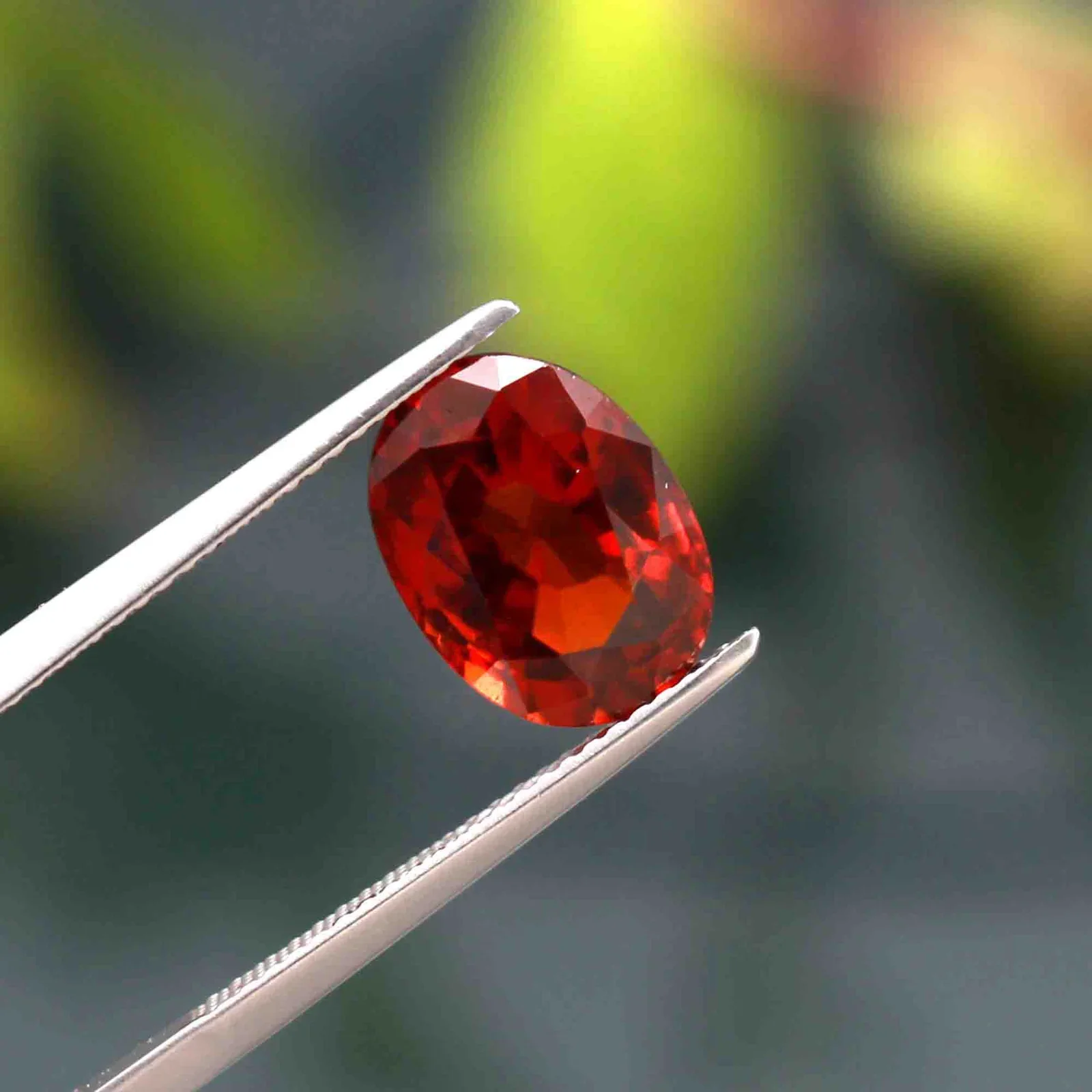 Natural Hessonite (Gomed) 6.9 Carat – for Rahu – image 2