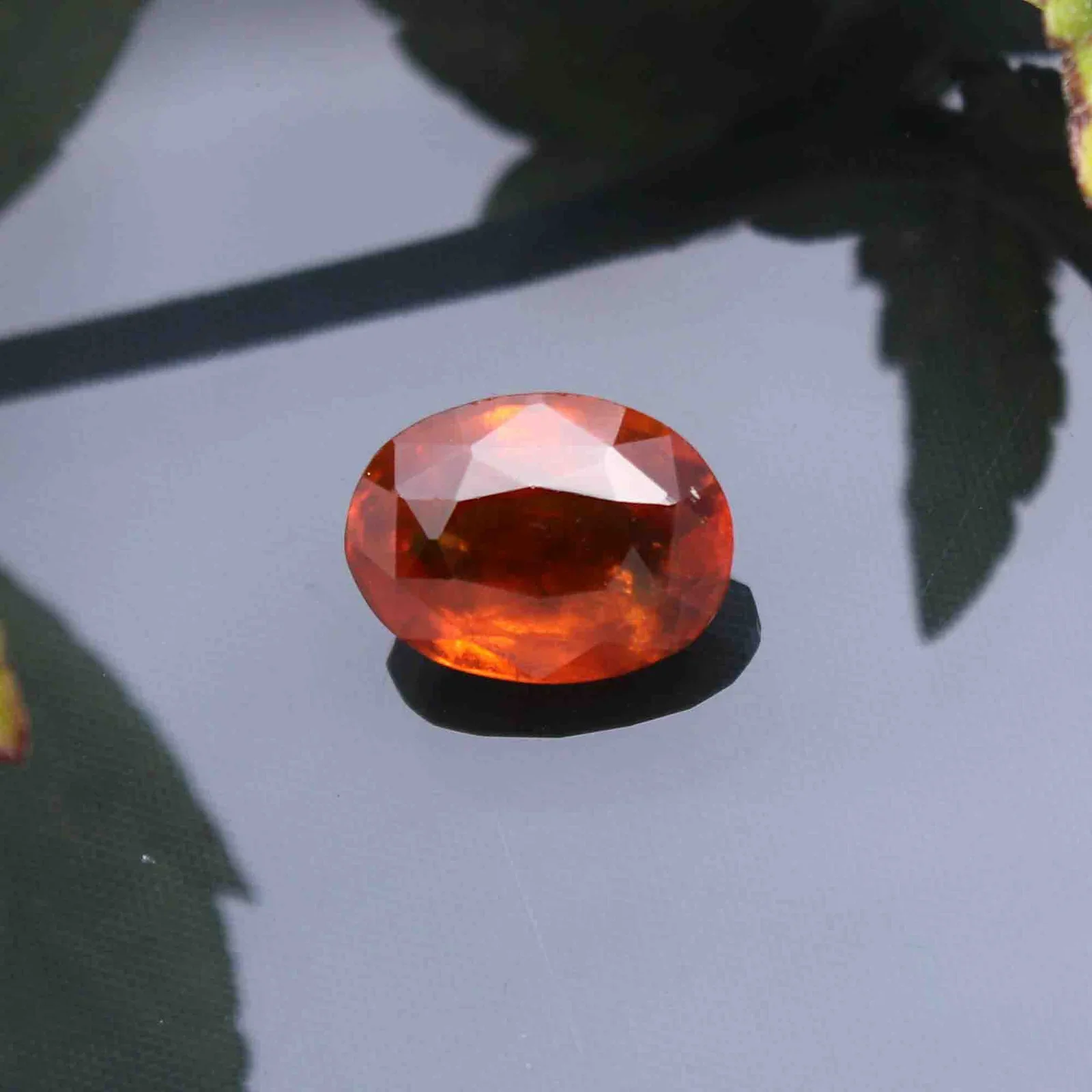 Natural Hessonite (Gomed) 6.36 Carat – for Rahu – image 1