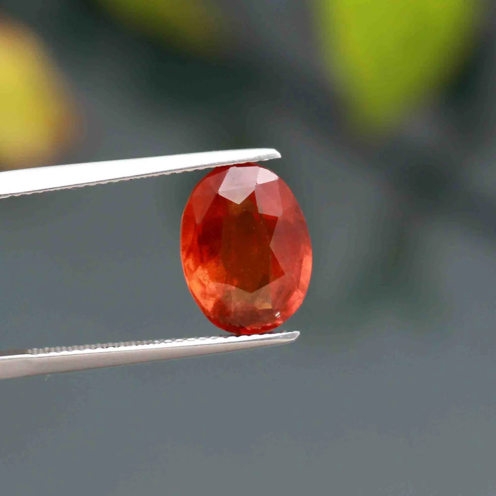 Natural Hessonite (Gomed) 6.36 Carat – for Rahu – image 2