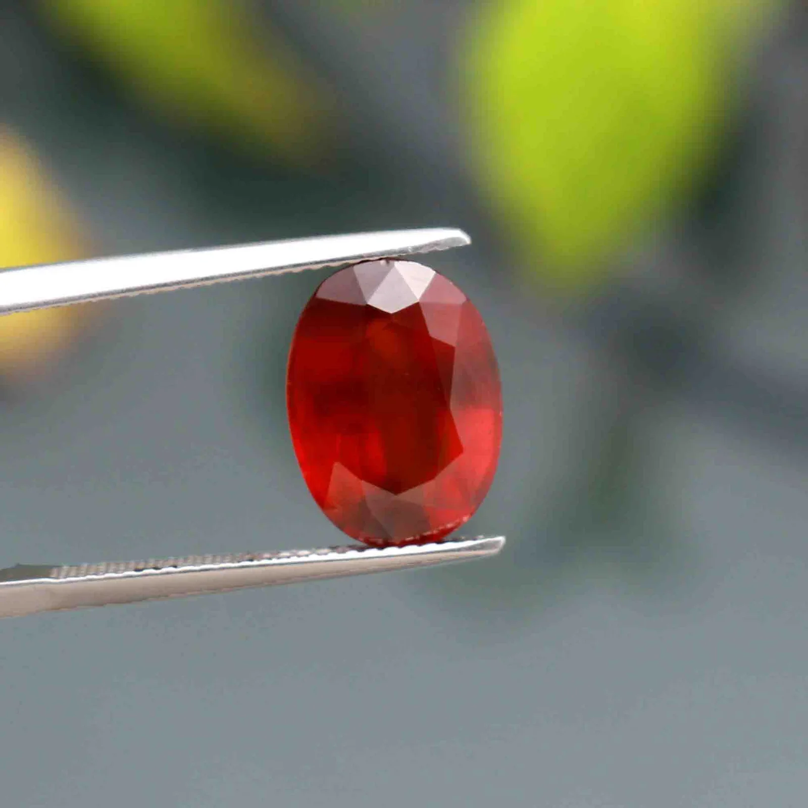 Natural Hessonite (Gomed) 6.18 Carat – for Rahu – image 2