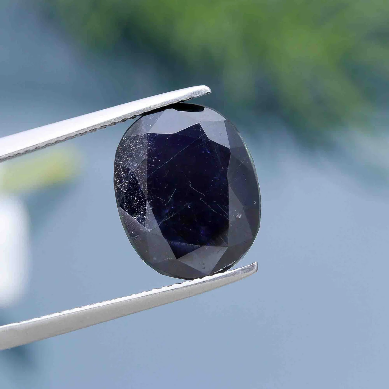 Natural Iolite (Neeli) 8.03 Carat – Saturn Upratna – image 2