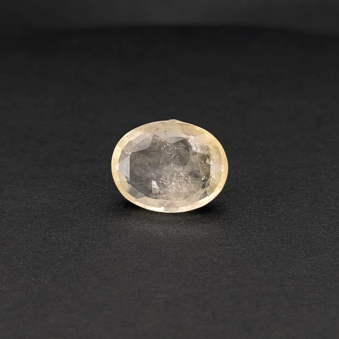 Natural Yellow Sapphire (Pukhraj) 10.71 Carat – for Jupiter