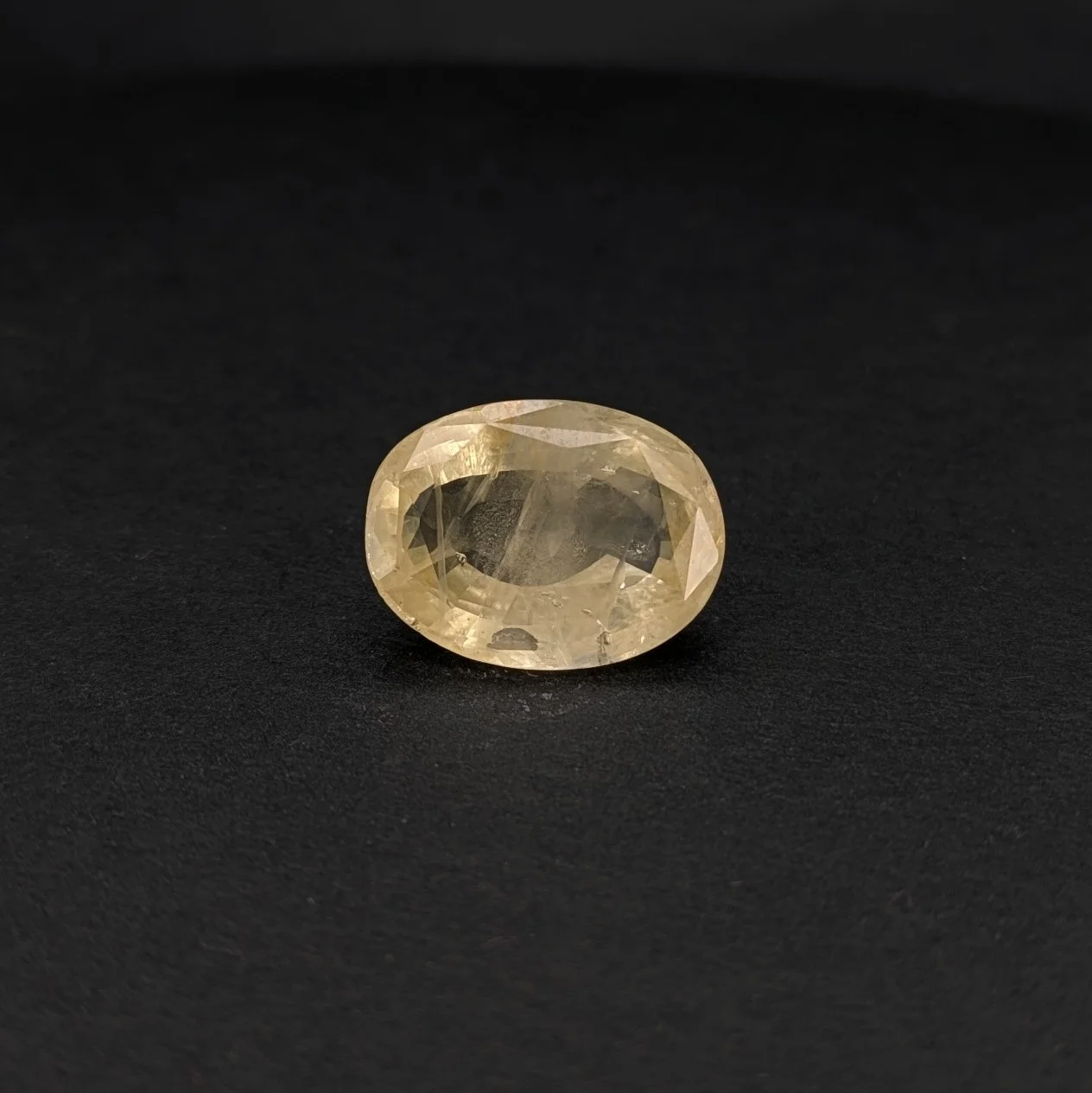 Natural Yellow Sapphire (Pukhraj) 8.08 Carat – for Jupiter