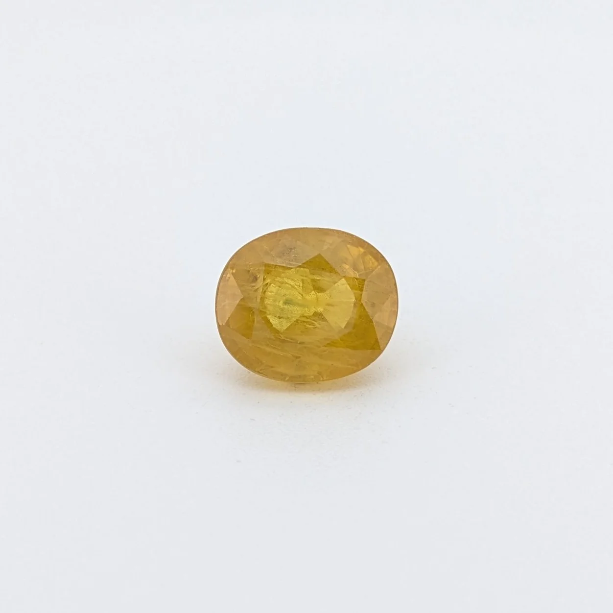 Natural Yellow Sapphire (Pukhraj) 8.76 Carat – for Jupiter