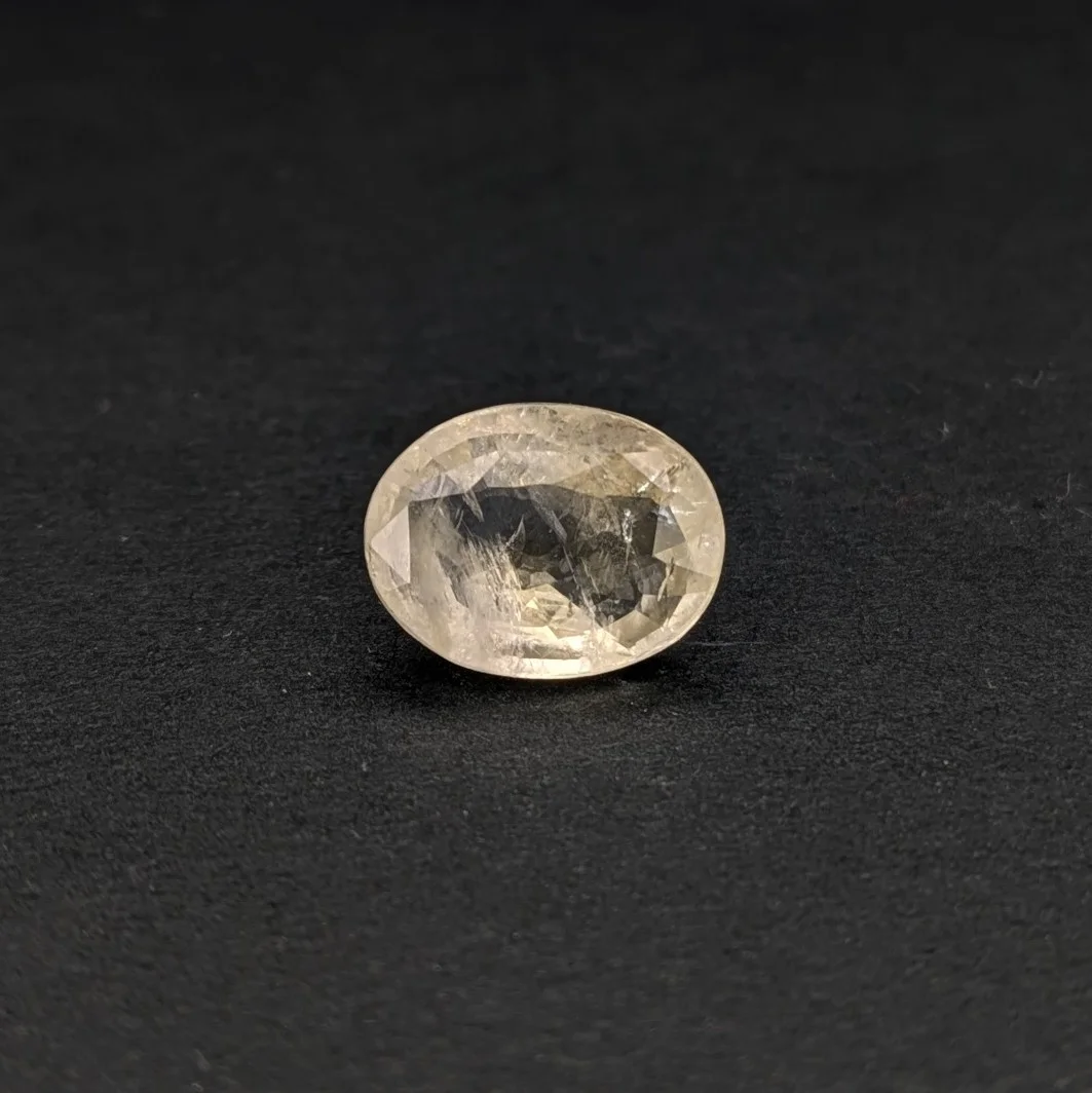 Natural Yellow Sapphire (Pukhraj) 4.04 Carat – for Jupiter