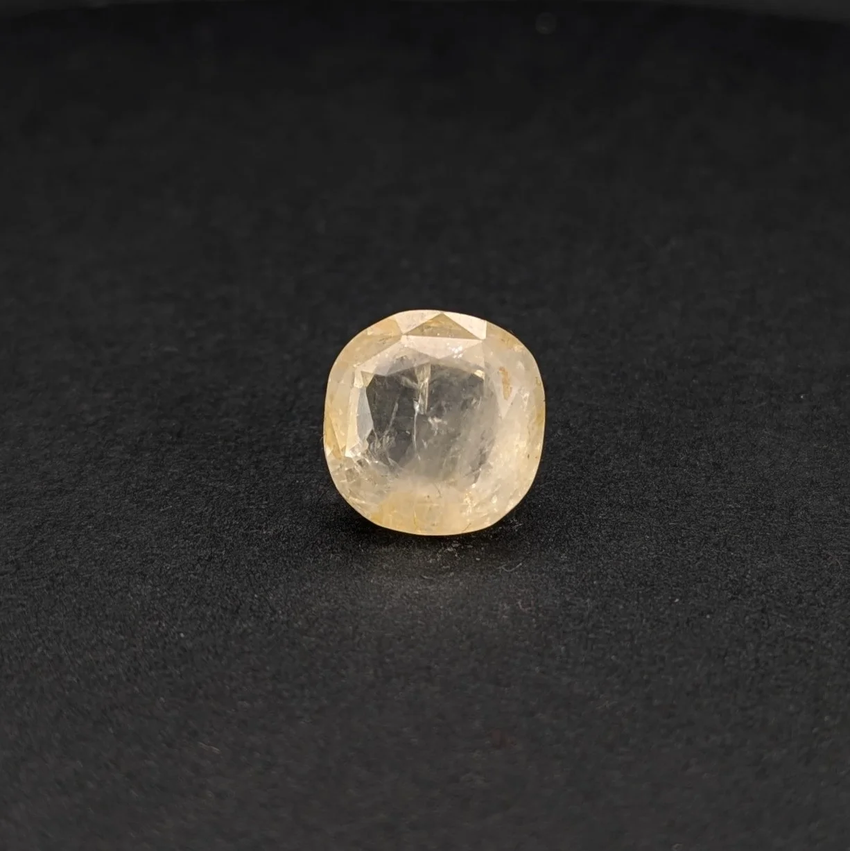 Natural Yellow Sapphire (Pukhraj) 6.54 Carat – for Jupiter