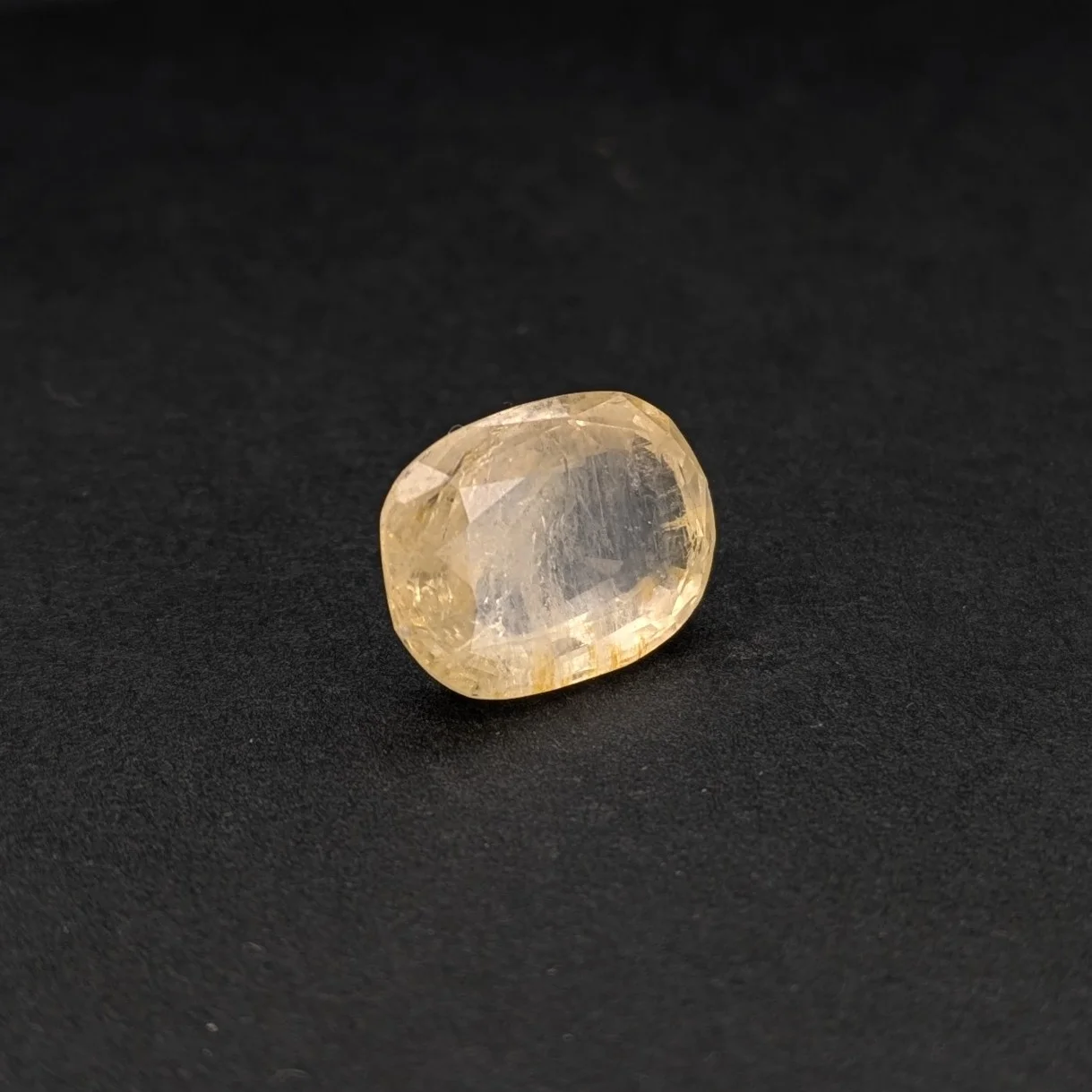 Natural Yellow Sapphire (Pukhraj) 6.48 Carat – for Jupiter