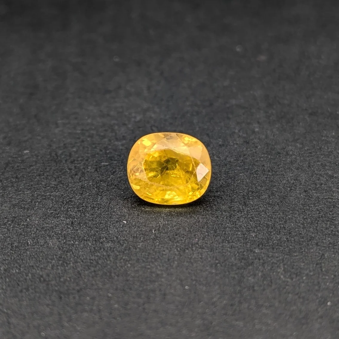 Natural Yellow Sapphire (Pukhraj) 3.47 Carat – for Jupiter