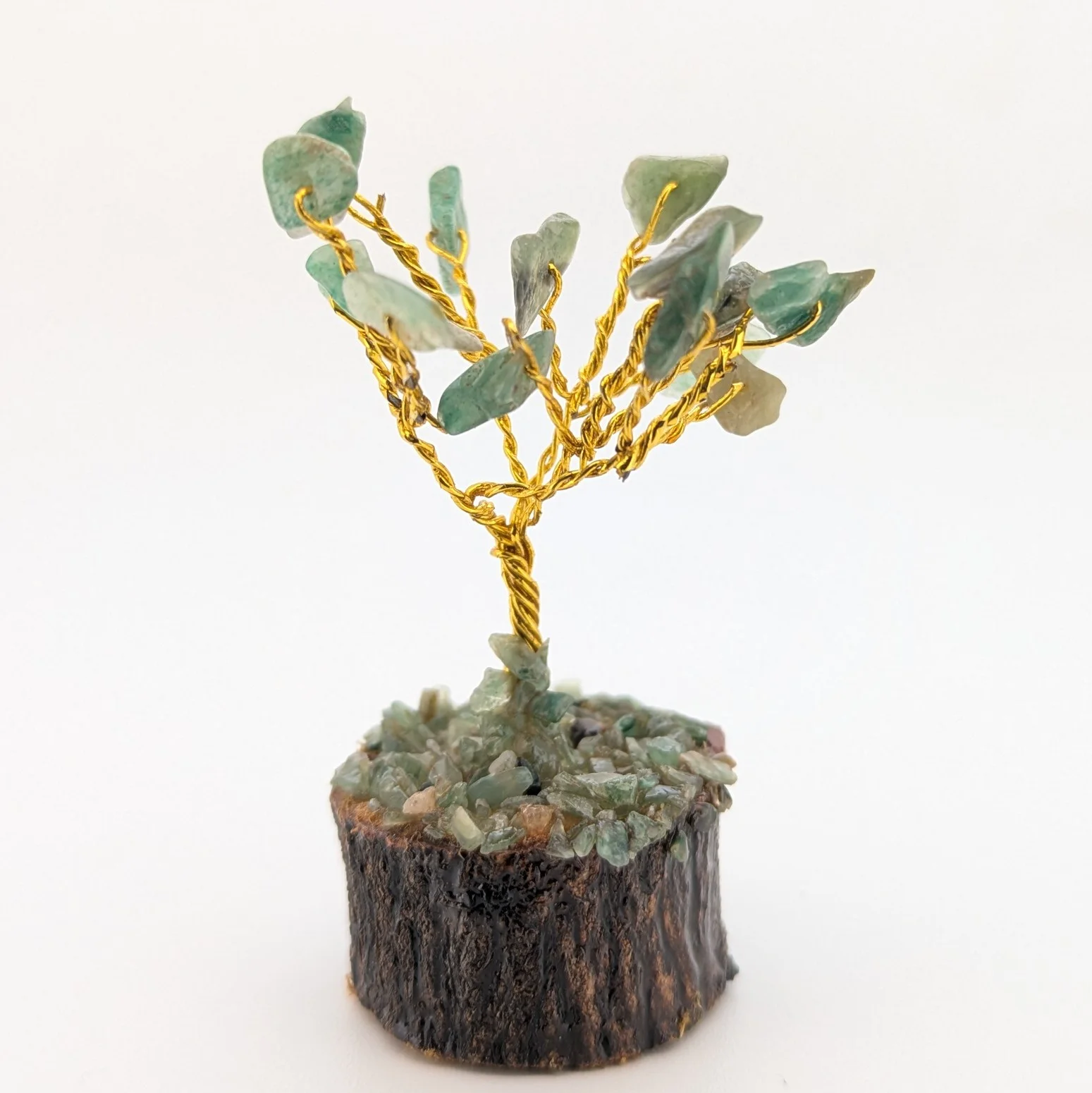 Green Aventurine Gemstone Tree-for Growth and Prosperity.