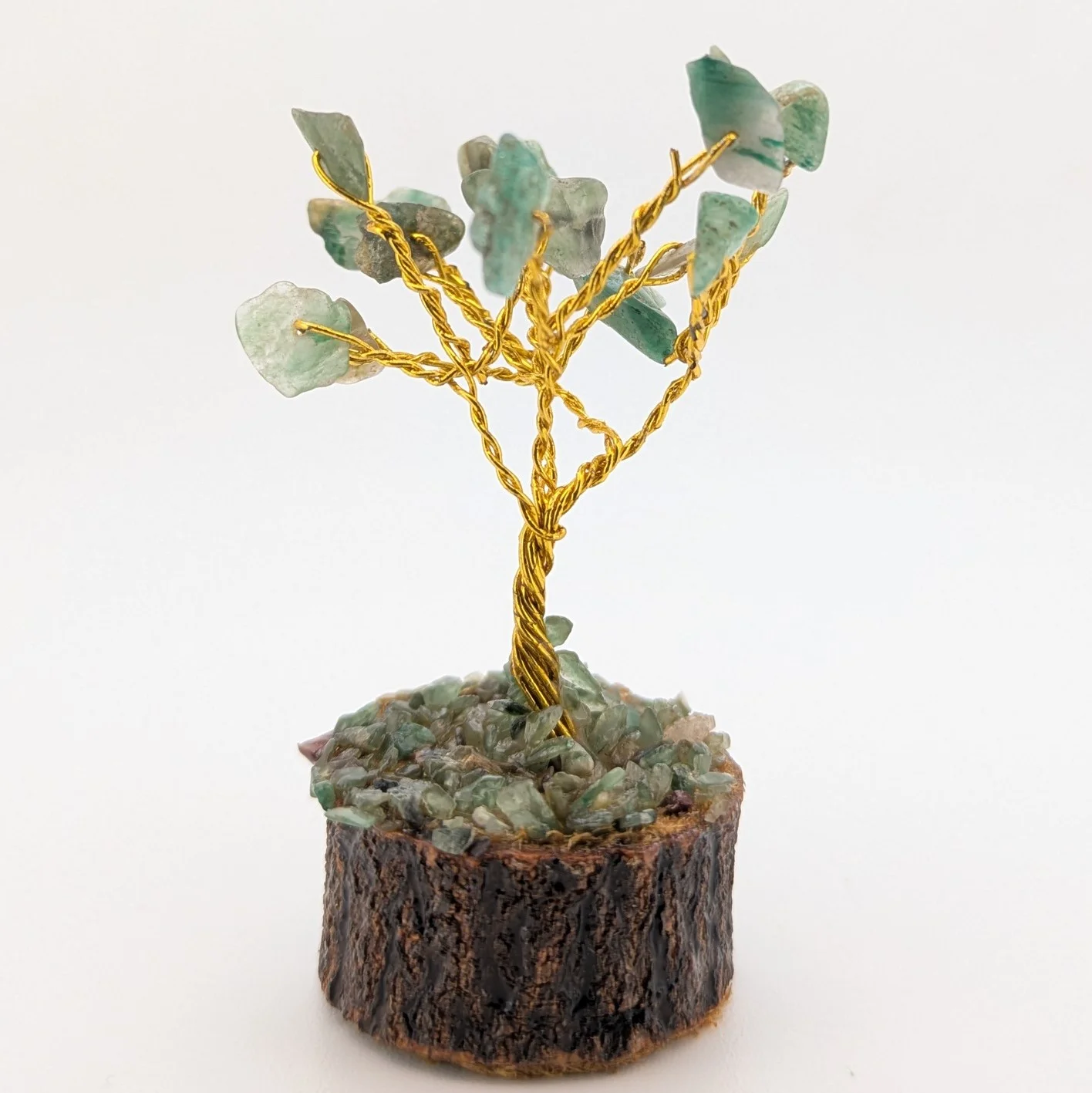 Green Aventurine Gemstone Tree-for Growth and Prosperity.