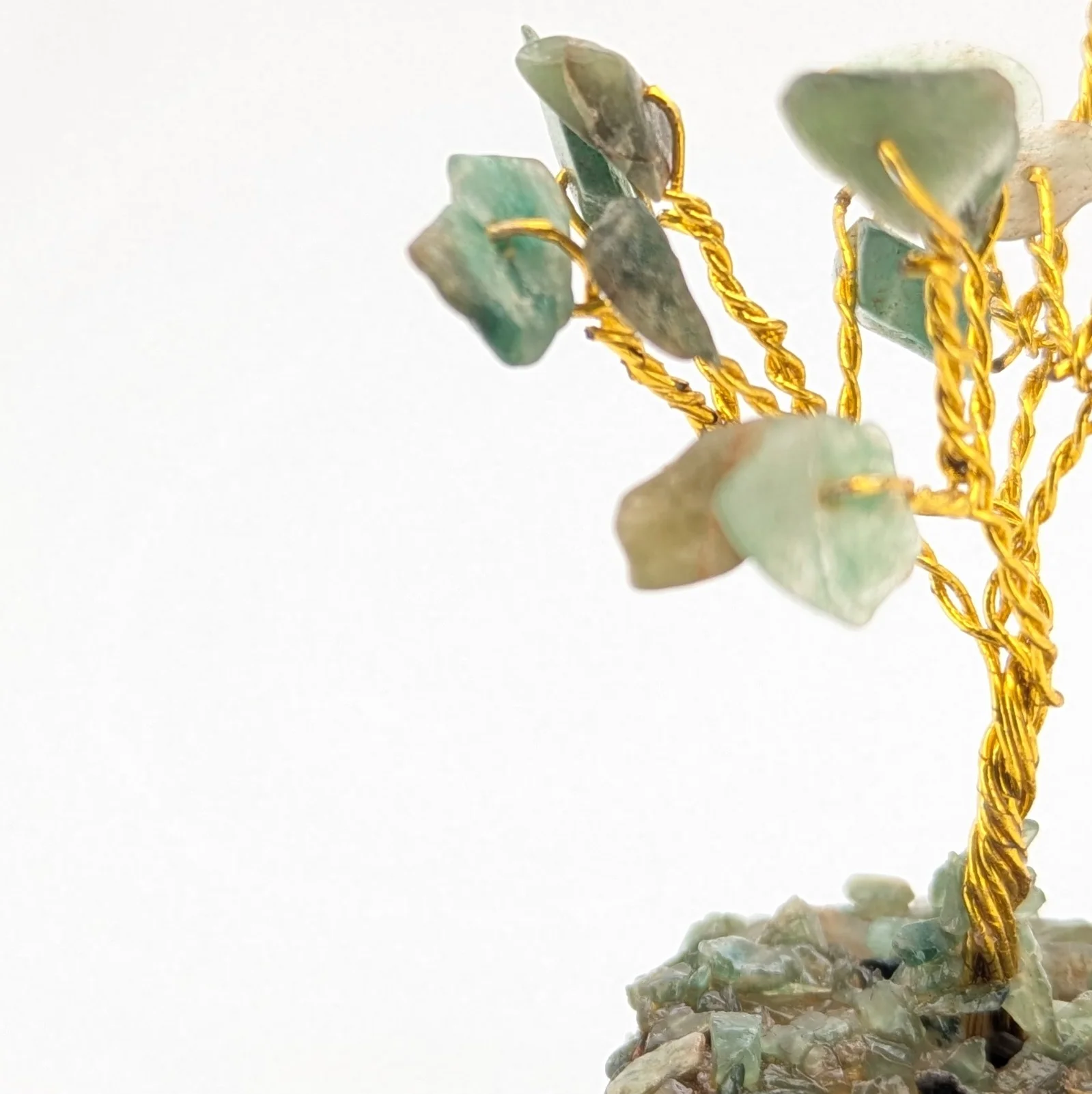 Green Aventurine Gemstone Tree-for Growth and Prosperity.