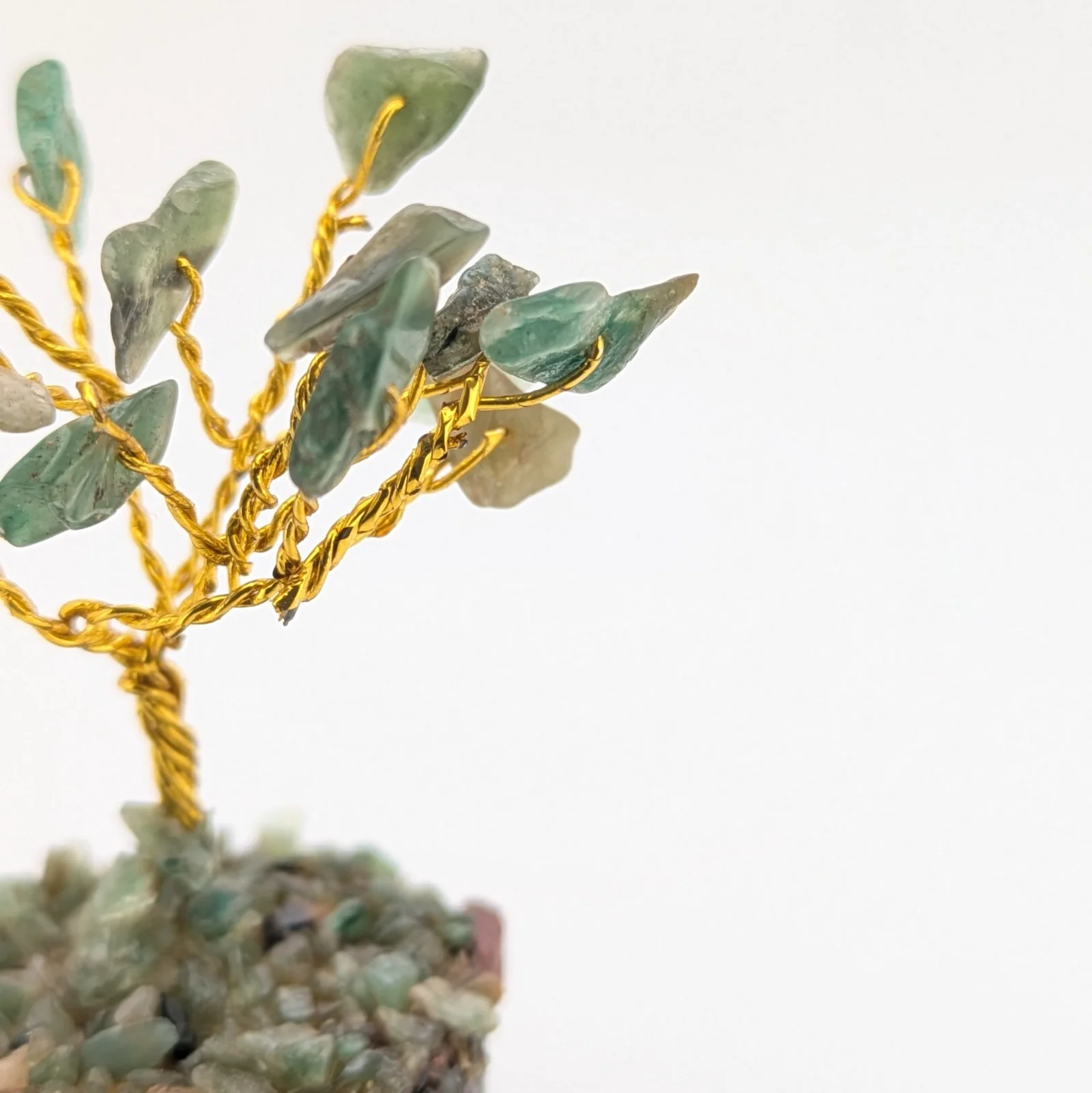 Green Aventurine Gemstone Tree-for Growth and Prosperity.