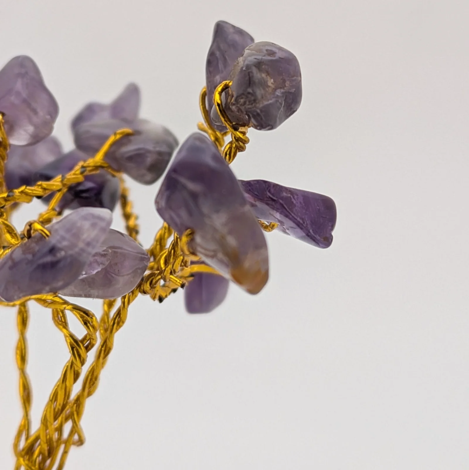 Amethyst Gemstone Tree - for Growth and Prosperity.