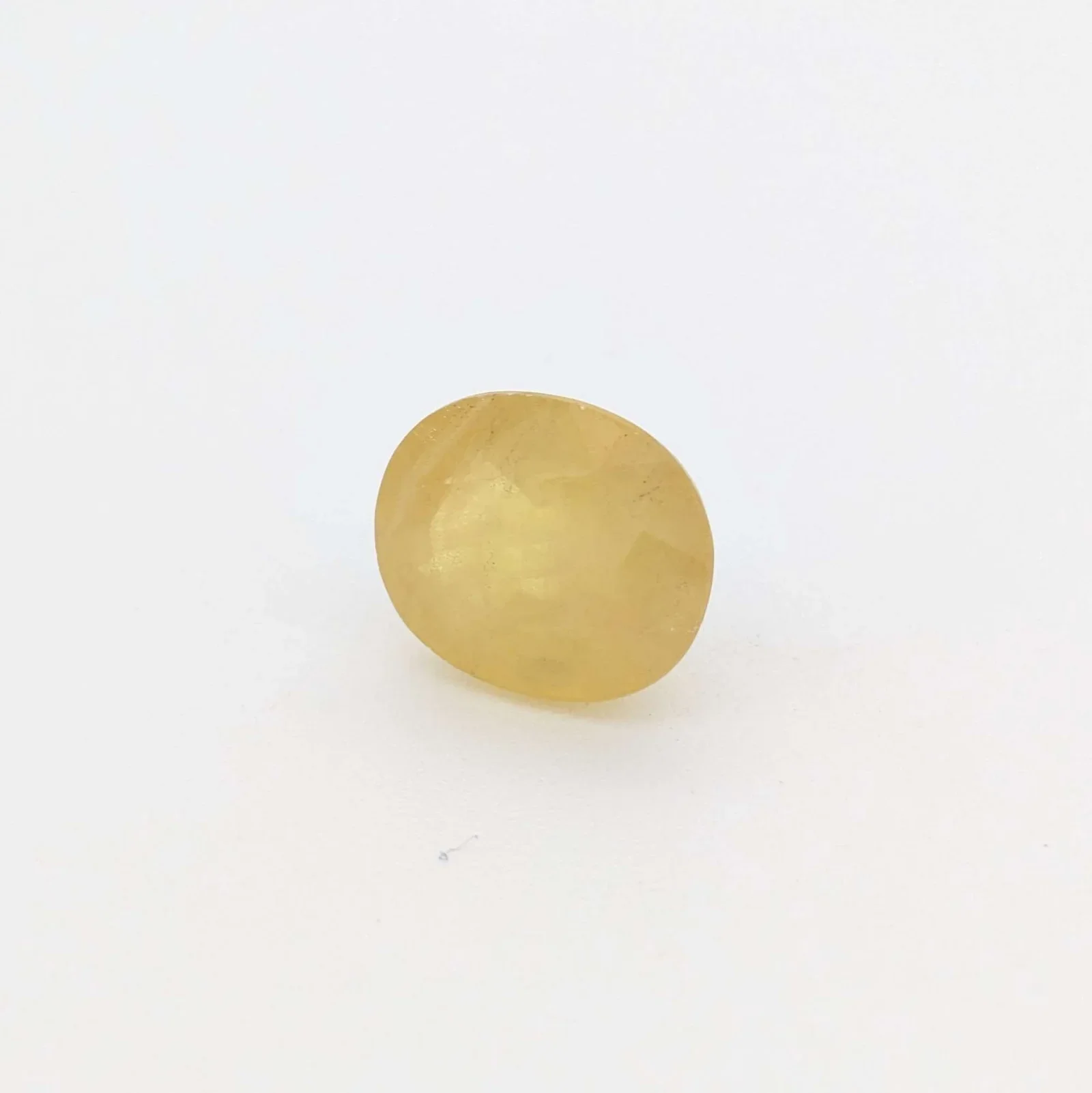 Natural Yellow Sapphire (Pukhraj) 6.9 Carat – for Jupiter – image 2