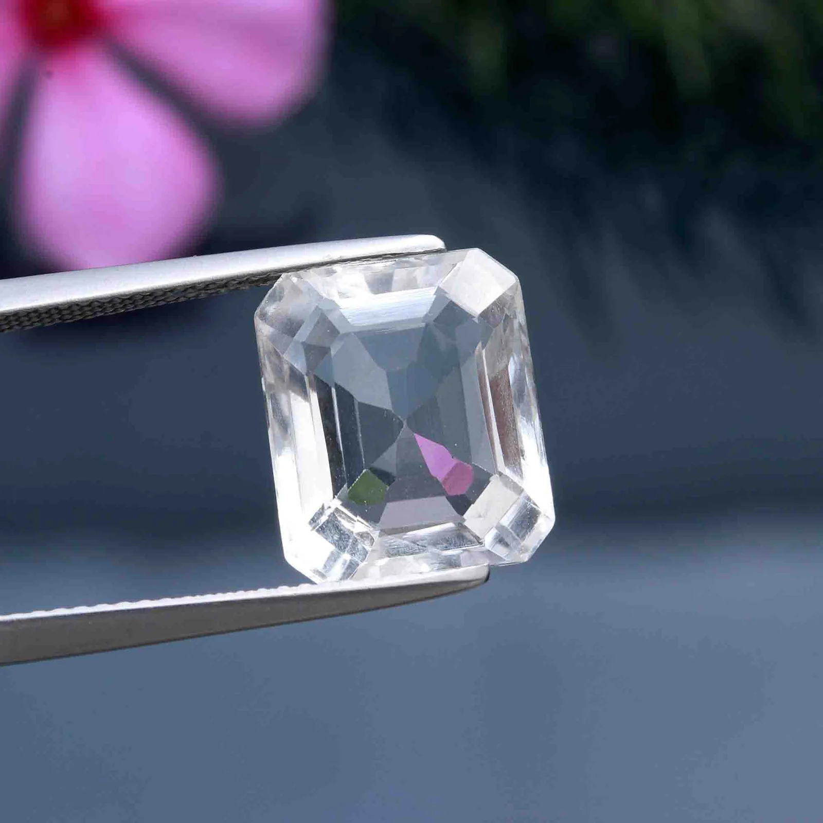 Natural Clear Quartz (Sphatik) 7.51 Carat – Certified Natural Gemstone – image 2